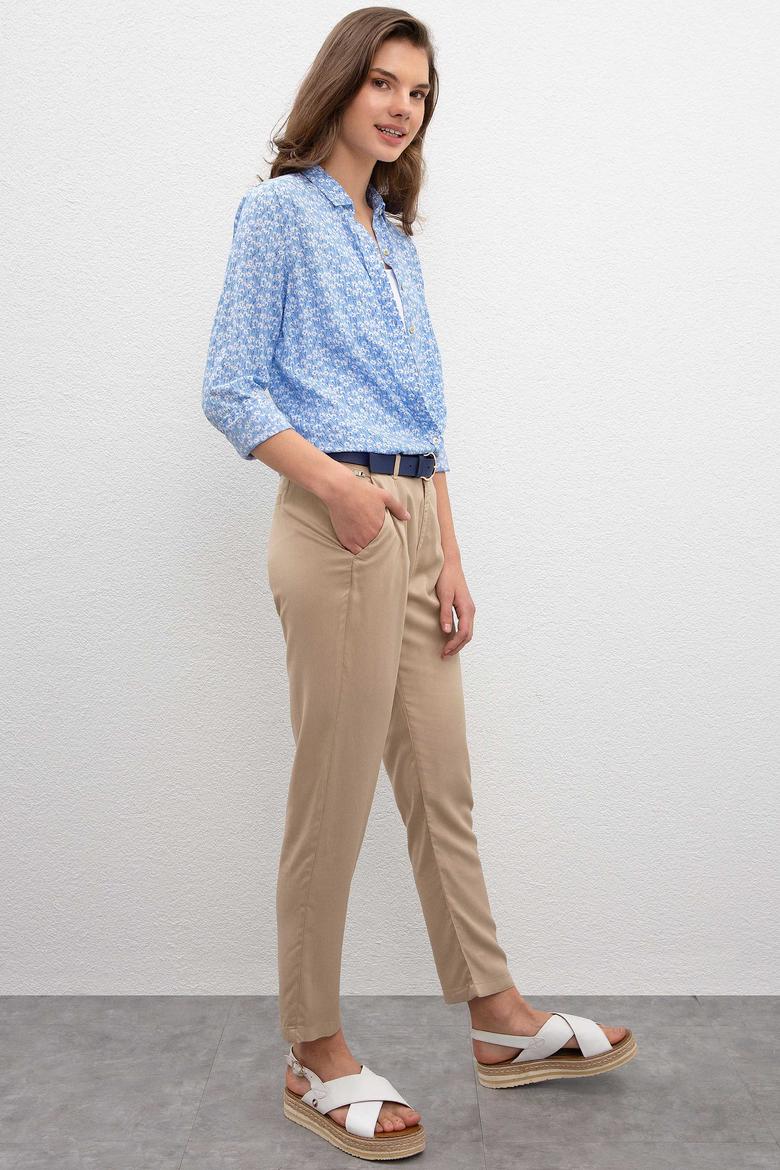 Kadın Bej Pantolon - 50202679001