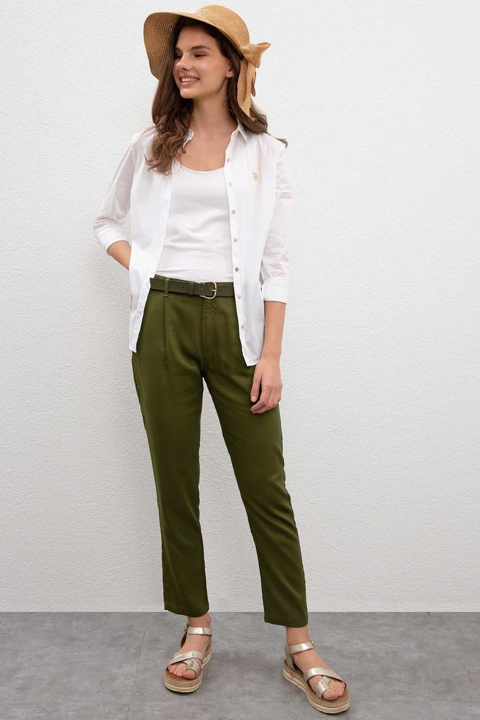 Kadın Haki Pantolon