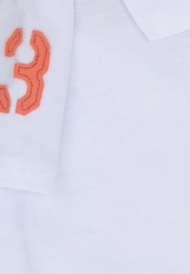 Çocuk Beyaz Bisiklet Yaka Tişört - 50199930045
