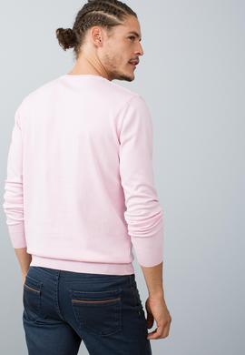 Erkek Pembe Triko Kazak - 50187238046