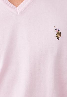 Erkek Pembe Triko Kazak - 50187238046