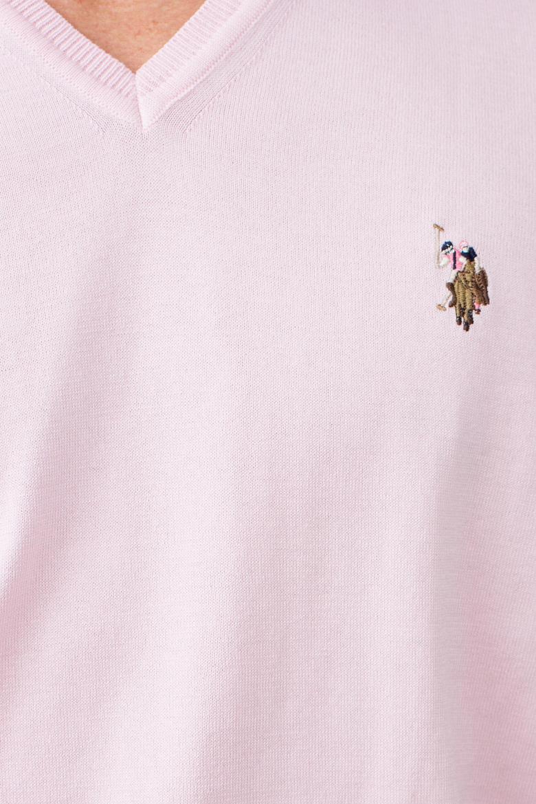 Erkek Pembe Triko Kazak - 50187238046