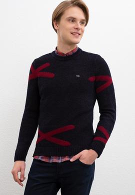 Erkek Lacivert Kazak - 50207538030