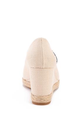 Kadın Beyaz Dolgu Topuklu Ayakkabı - 50201836017
