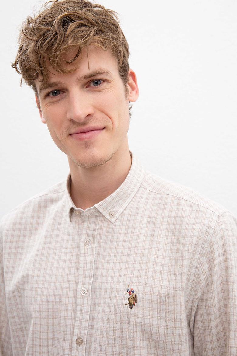 Erkek Beyaz Gömlek Uzunkol - 50220258001