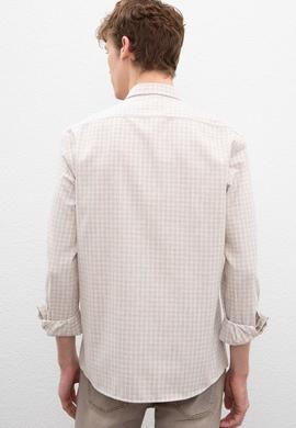 Erkek Beyaz Gömlek Uzunkol - 50220258001