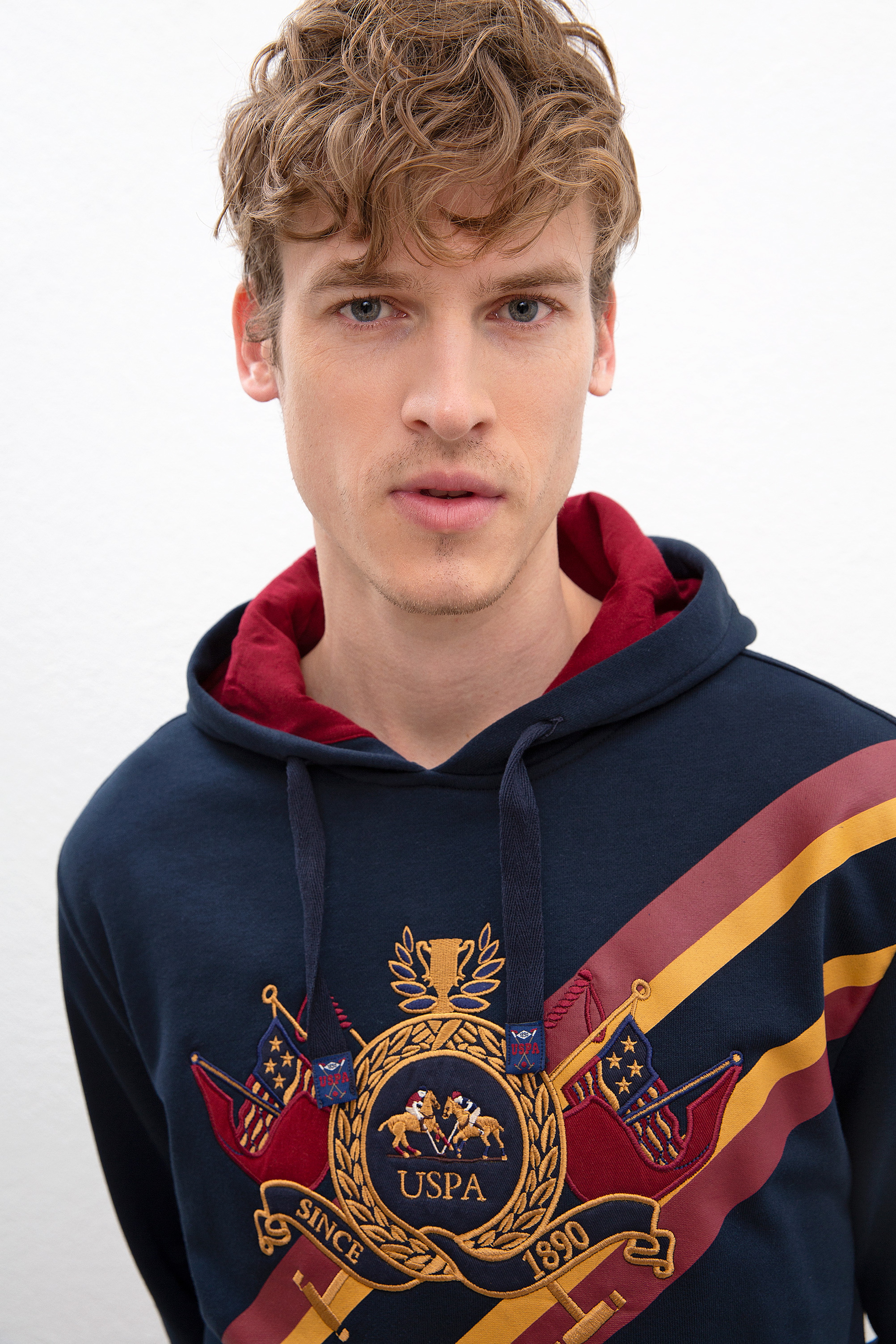 Erkek Lacivert Kapüşonlu Sweatshirt