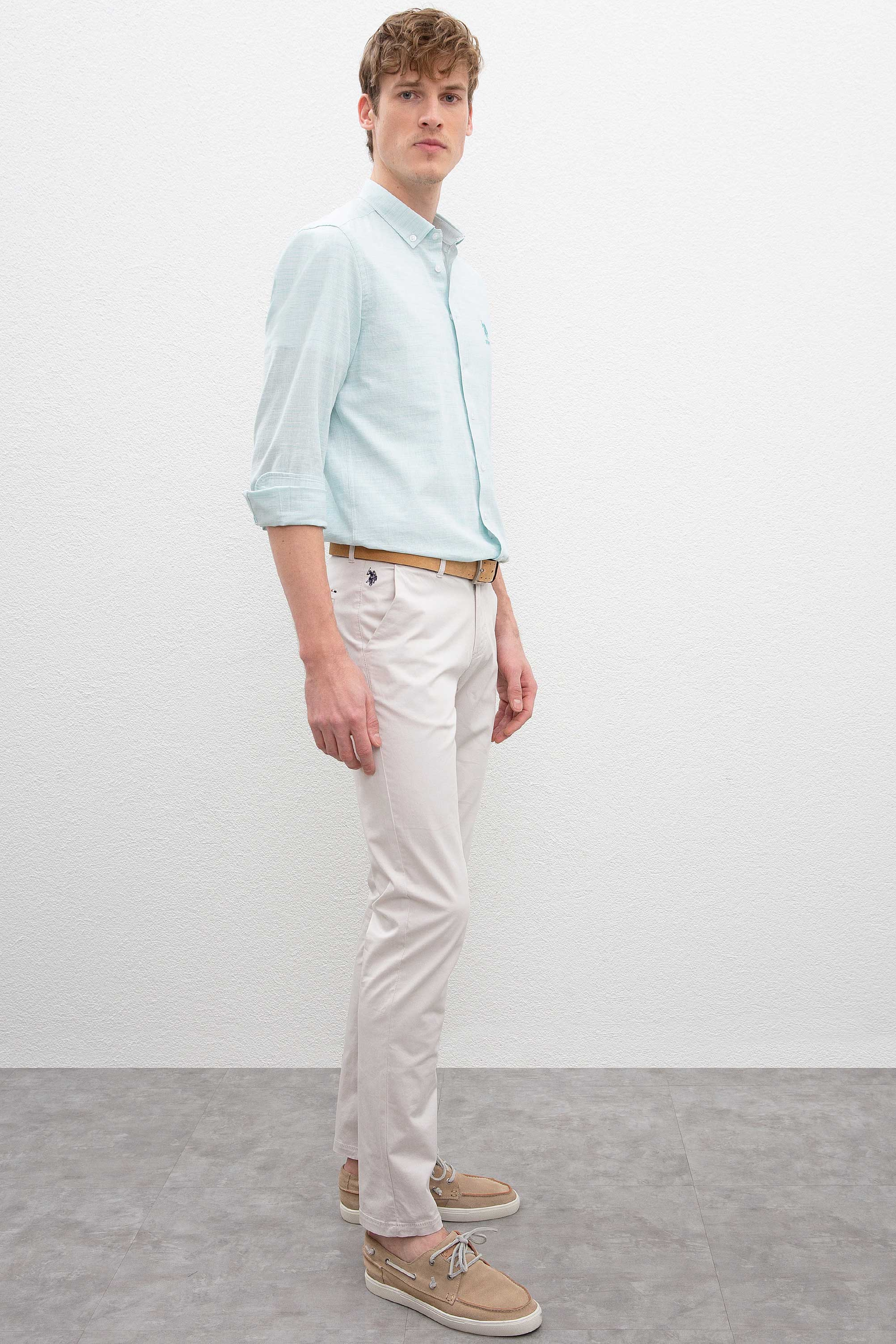 Erkek Gri Chinos - Image 2