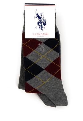 Erkek Gri Melanj Çorap - 50212369002