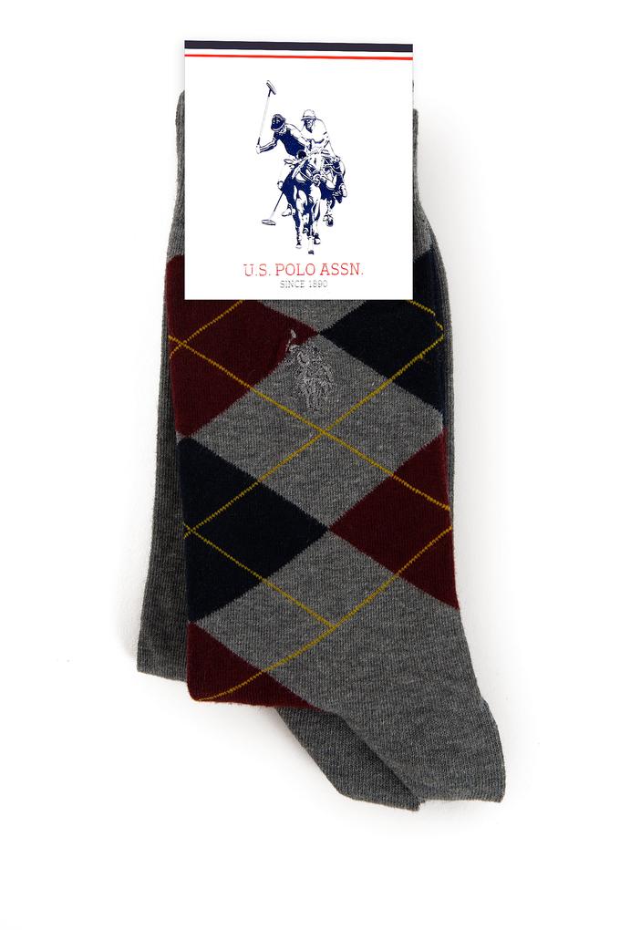 Erkek Gri Melanj Çorap