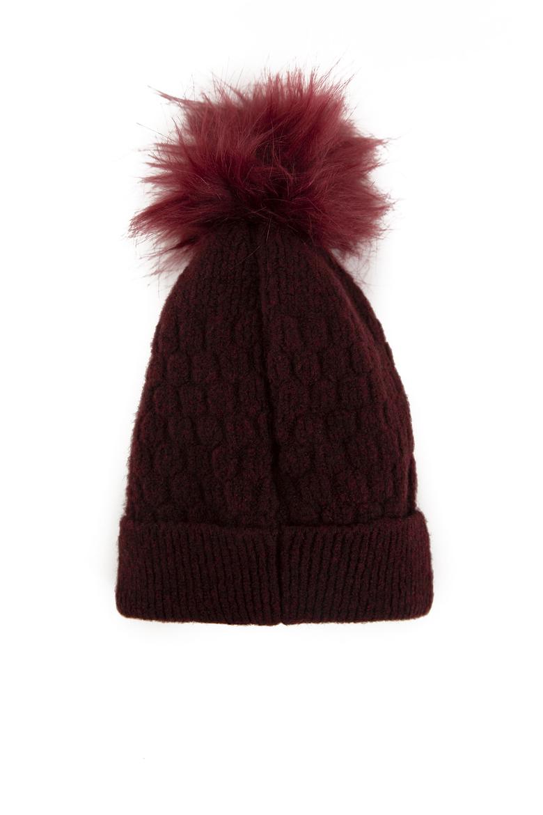 Kadın Bordo Bere - 50209835003