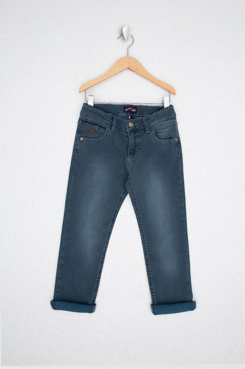 Erkek Çocuk Gri Denim Pantolon