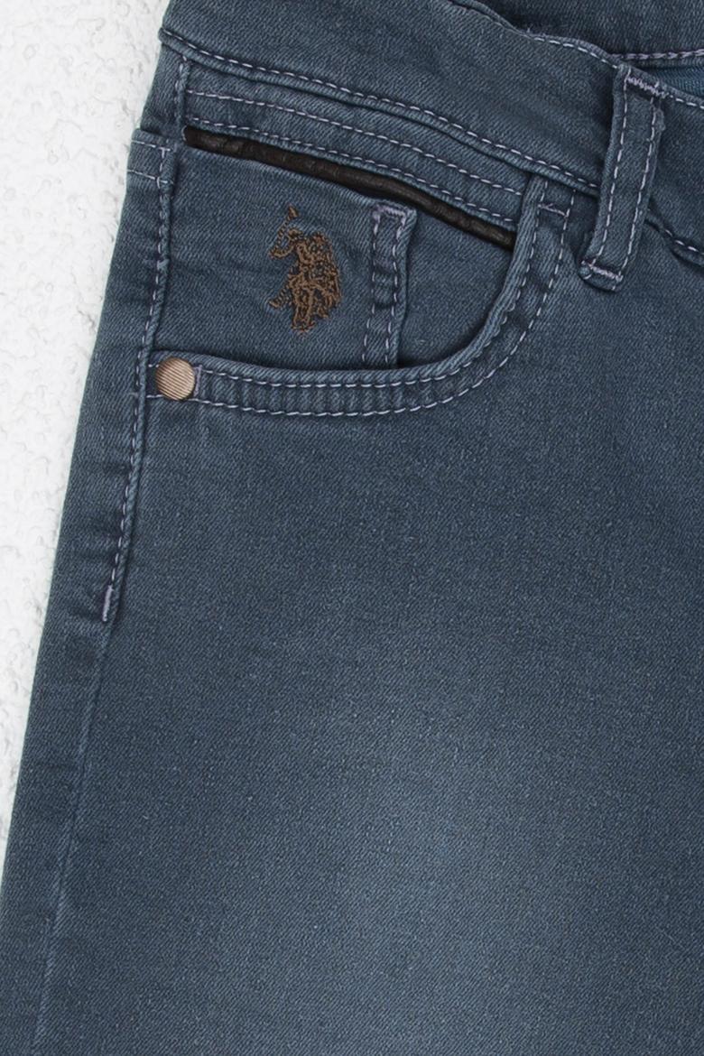 Erkek Çocuk Gri Denim Pantolon - 50208126003