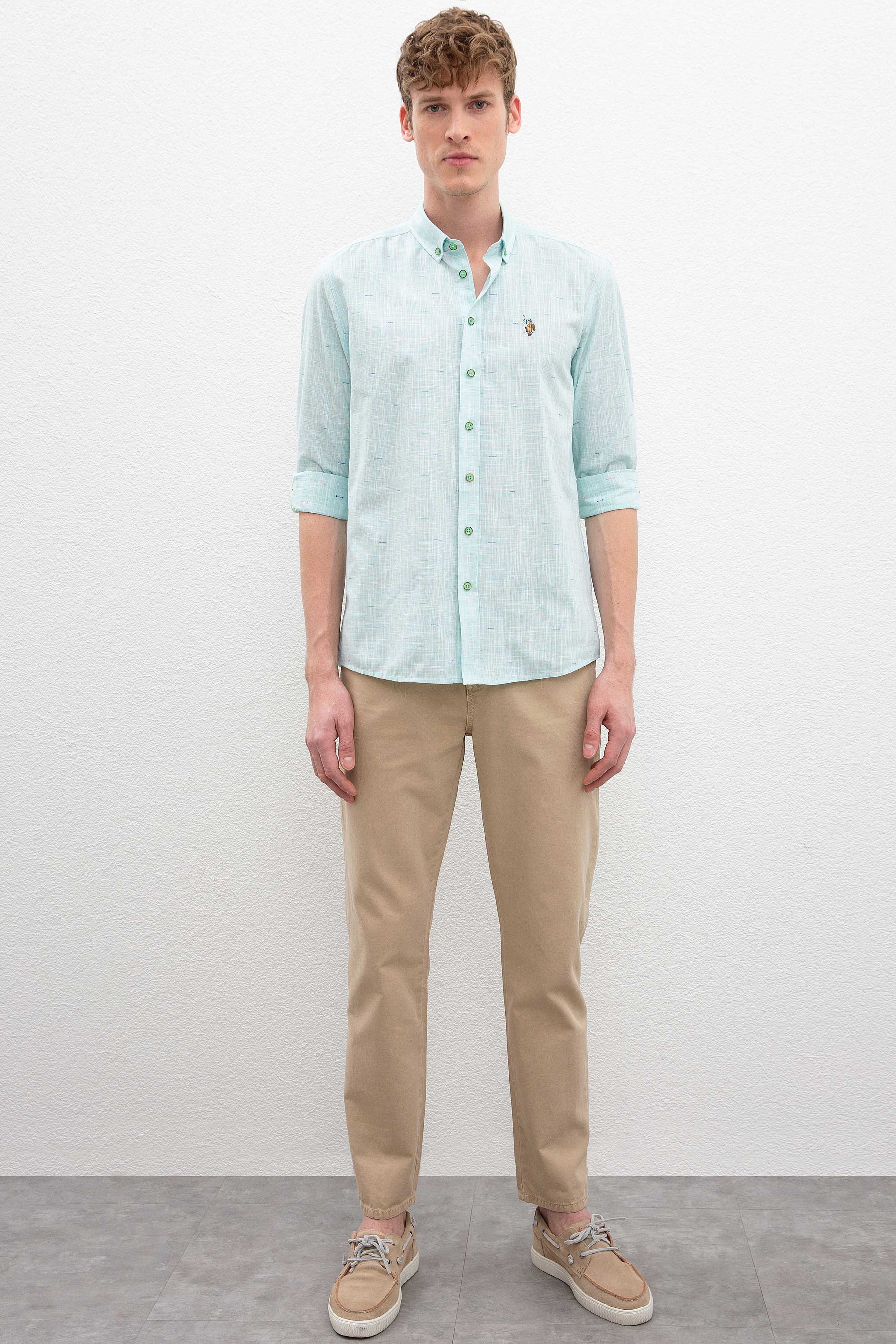 Erkek Bej Chinos - Image 1