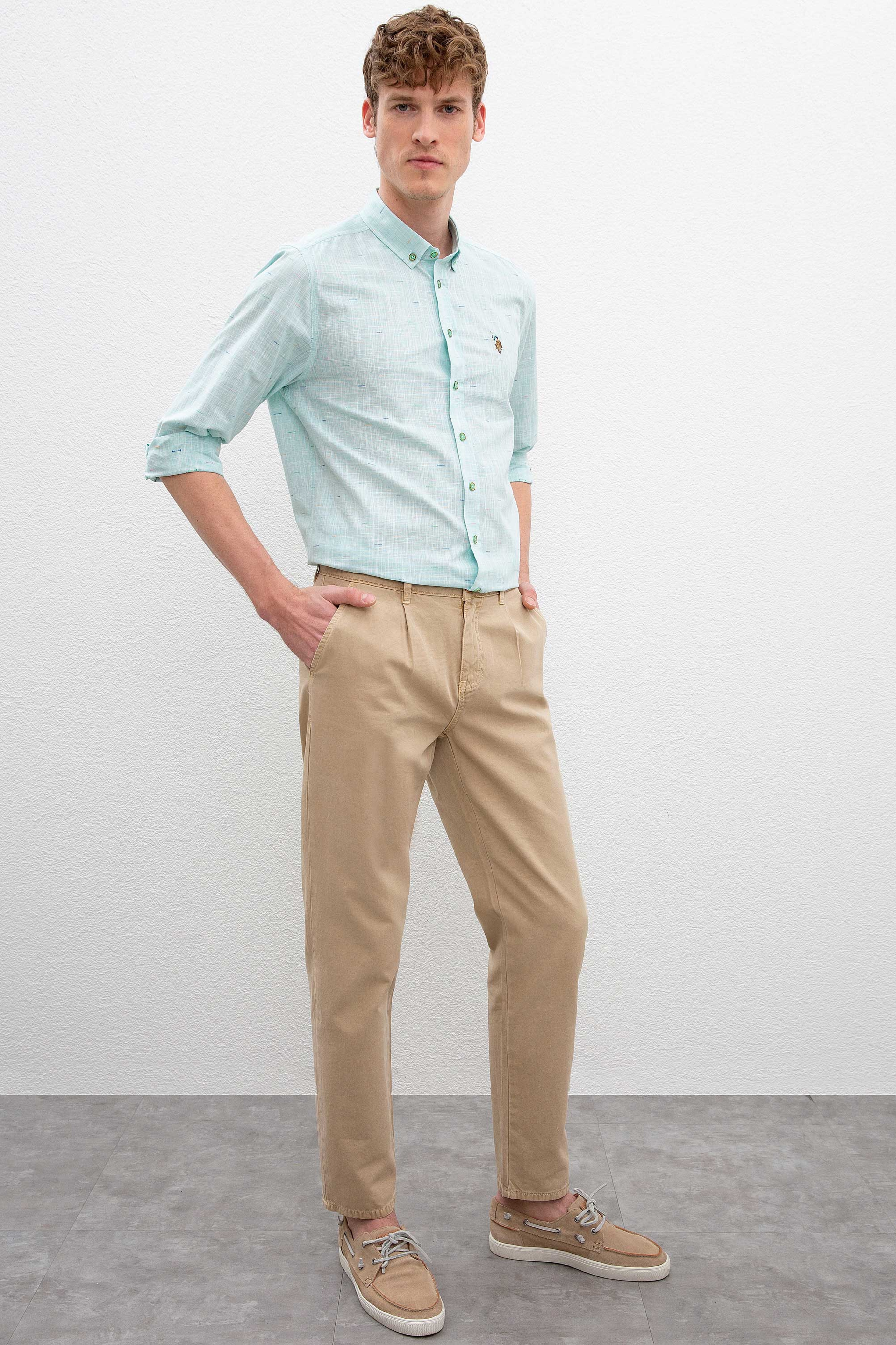 Erkek Bej Chinos