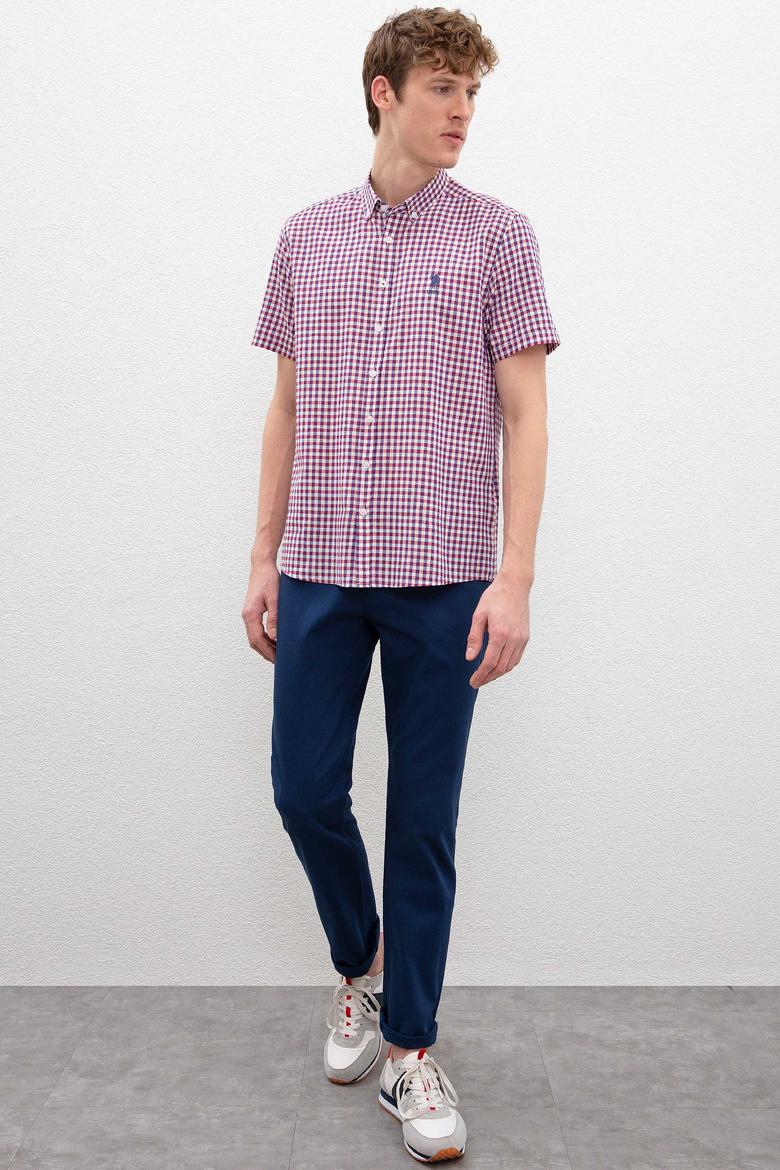 Erkek Koyu İndigo Chinos