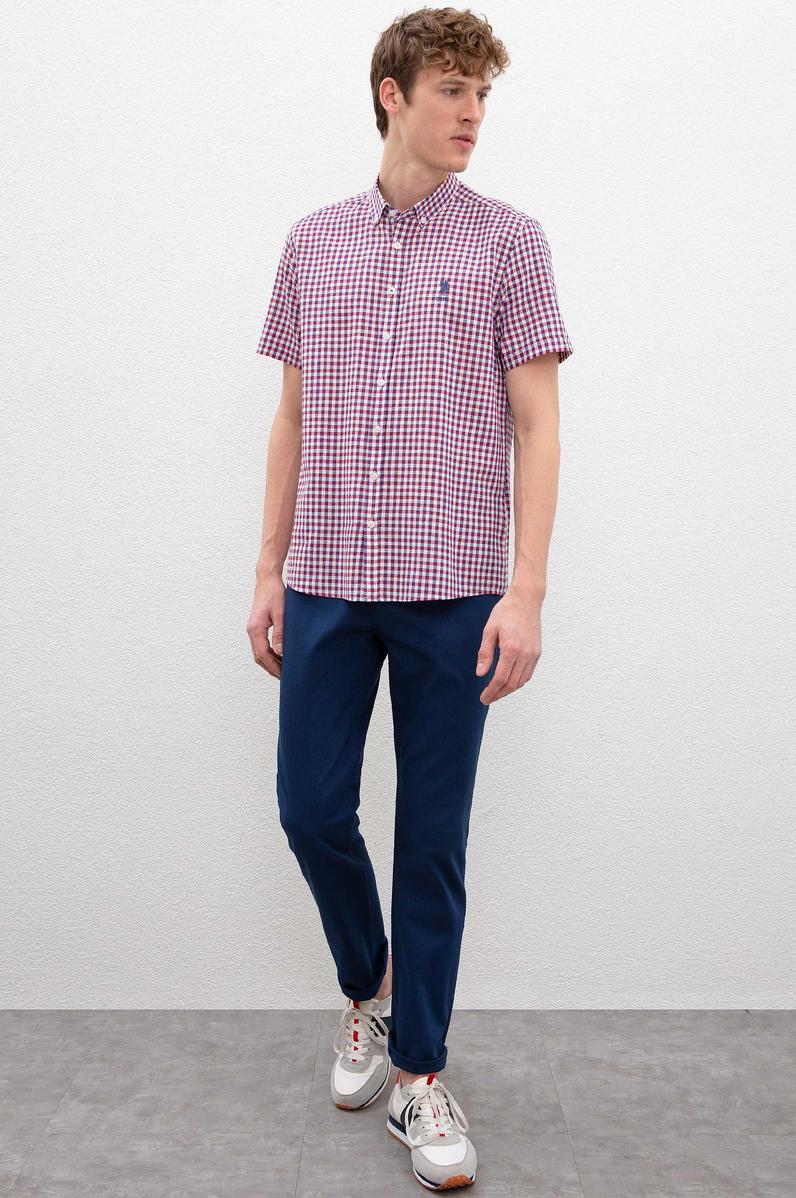 Erkek Koyu İndigo Chinos