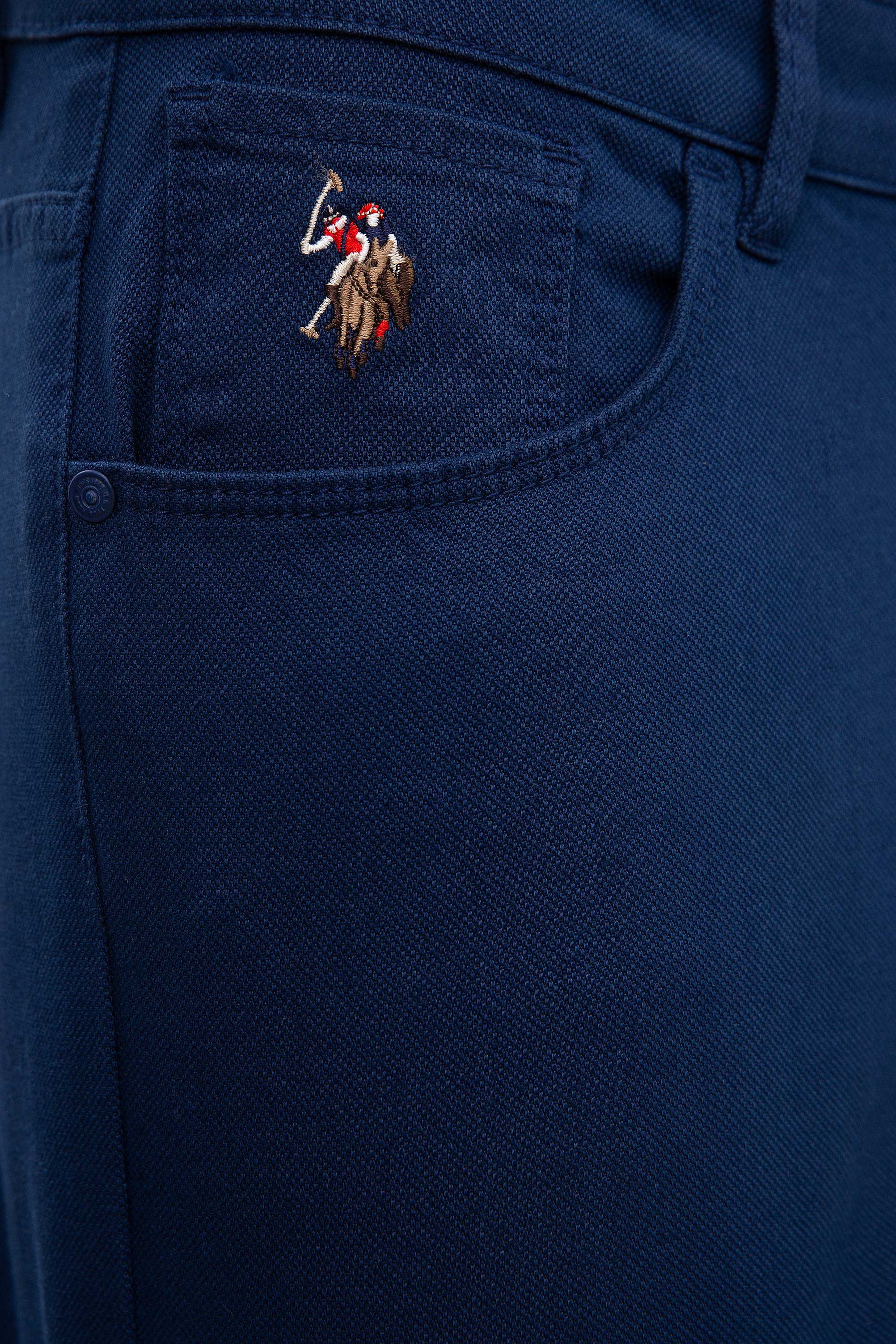 Erkek Koyu İndigo Chinos - Image 4