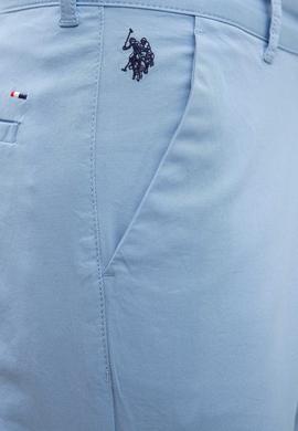 Erkek Açık İndigo Kanvas Pantolon - 50199142068