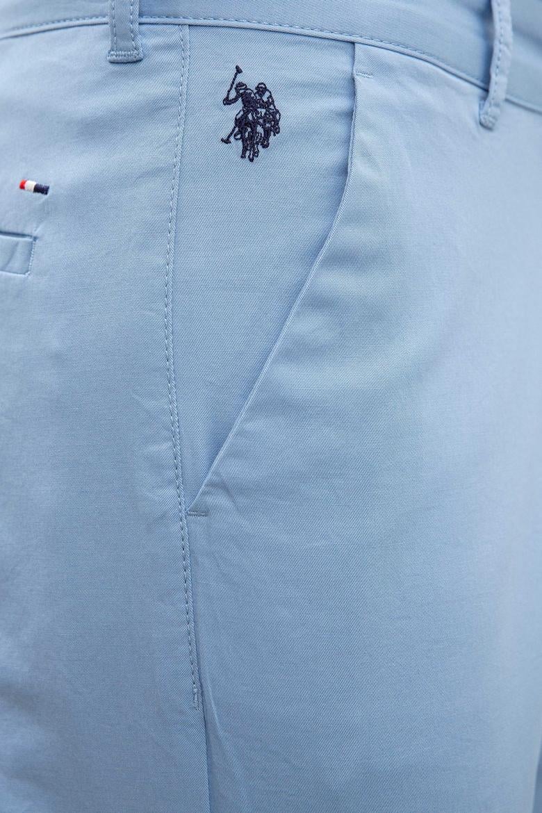 Erkek Açık İndigo Kanvas Pantolon - 50199142068