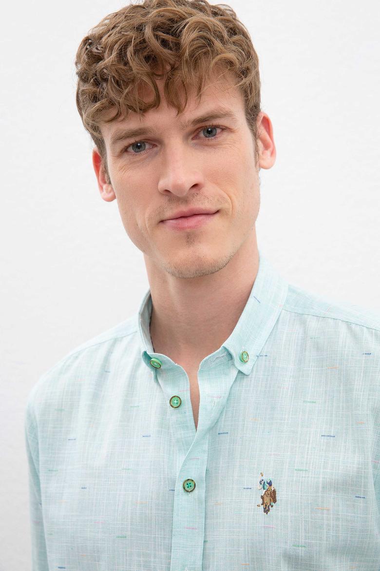 Erkek Yeşil Gömlek - 50199737037