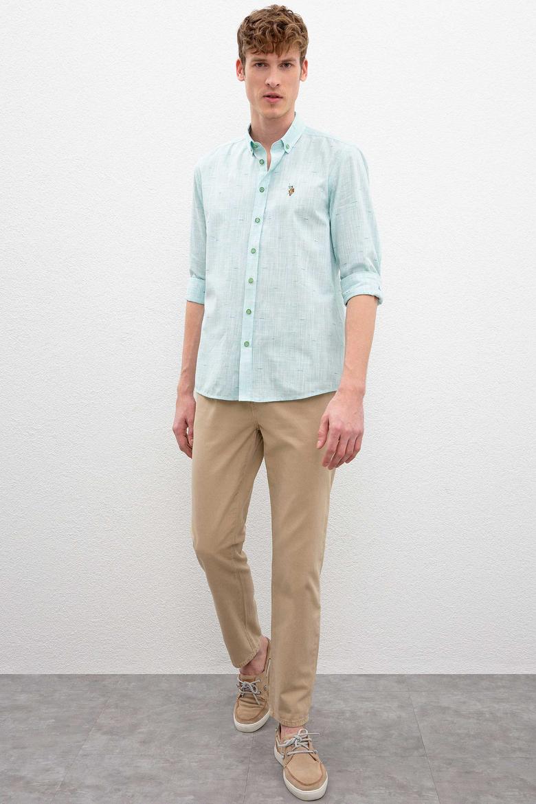 Erkek Yeşil Gömlek - 50199737037