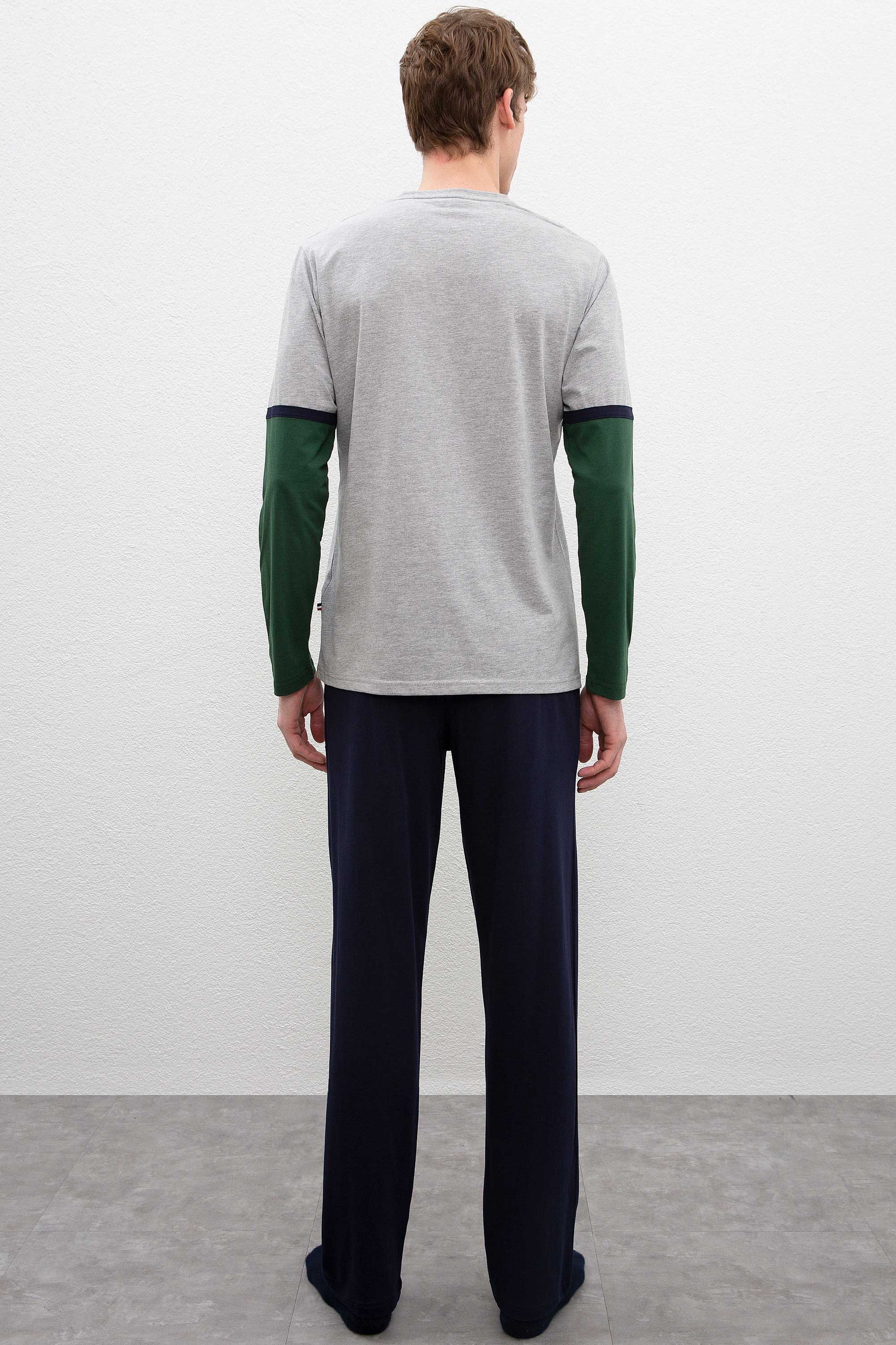 Erkek Gri Pijama - Image 3