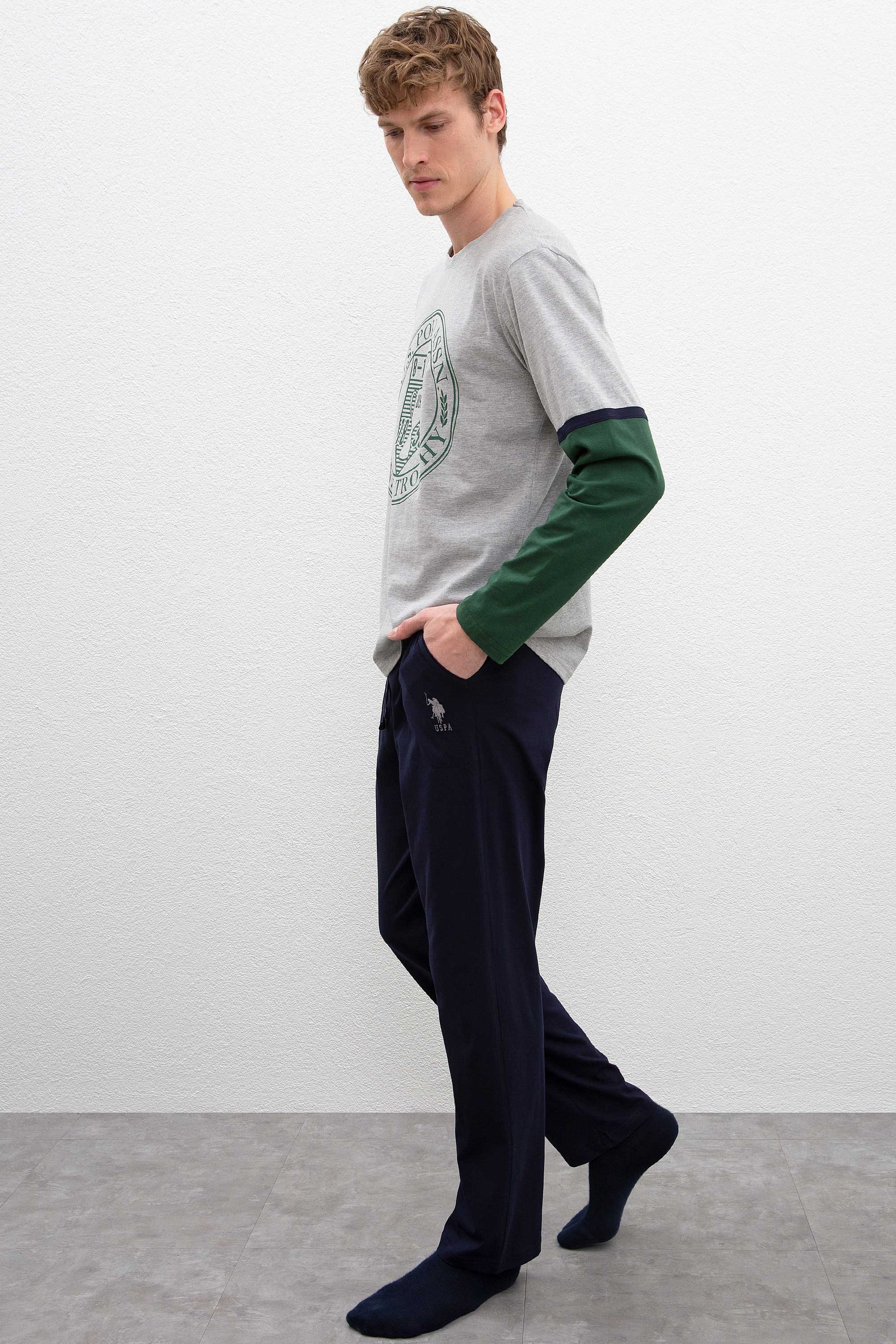 Erkek Gri Pijama - Image 2