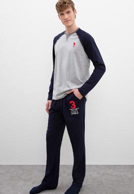 Erkek Lacivert Pijama - 50223326004