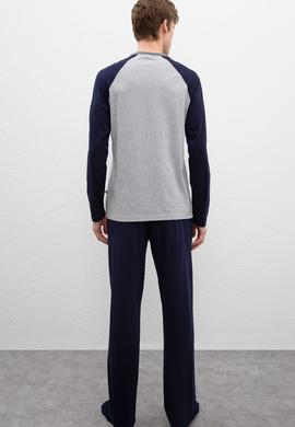 Erkek Lacivert Pijama - 50223326004