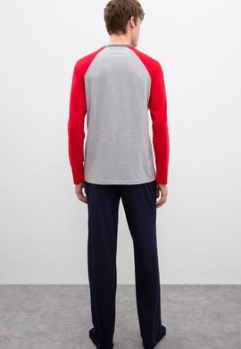 Erkek Kırmızı Pijama - 50223326006