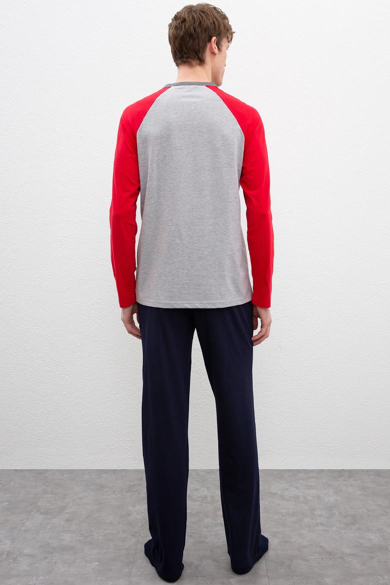 Erkek Kırmızı Pijama - 50223326006