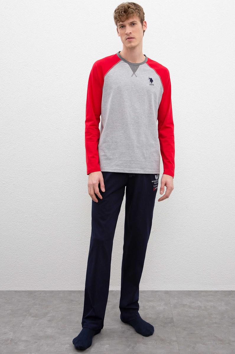 Erkek Kırmızı Pijama