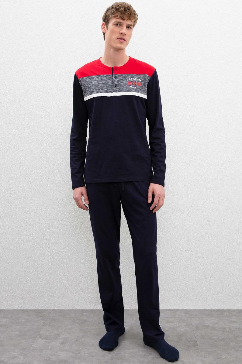 Erkek Lacivert Pijama