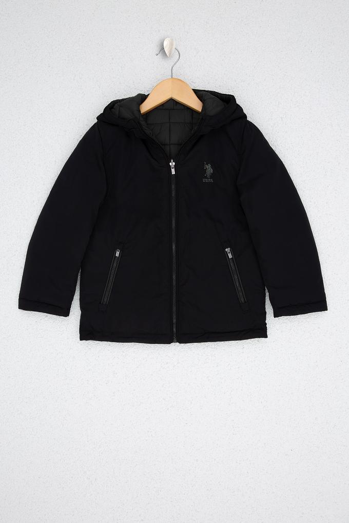 Erkek Çocuk Siyah Mont