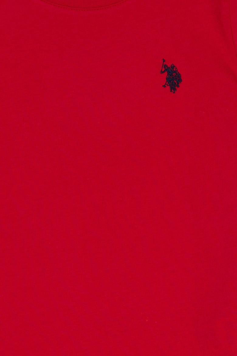 Çocuk Kırmızı Bisiklet Yaka Tişört - 50222064024