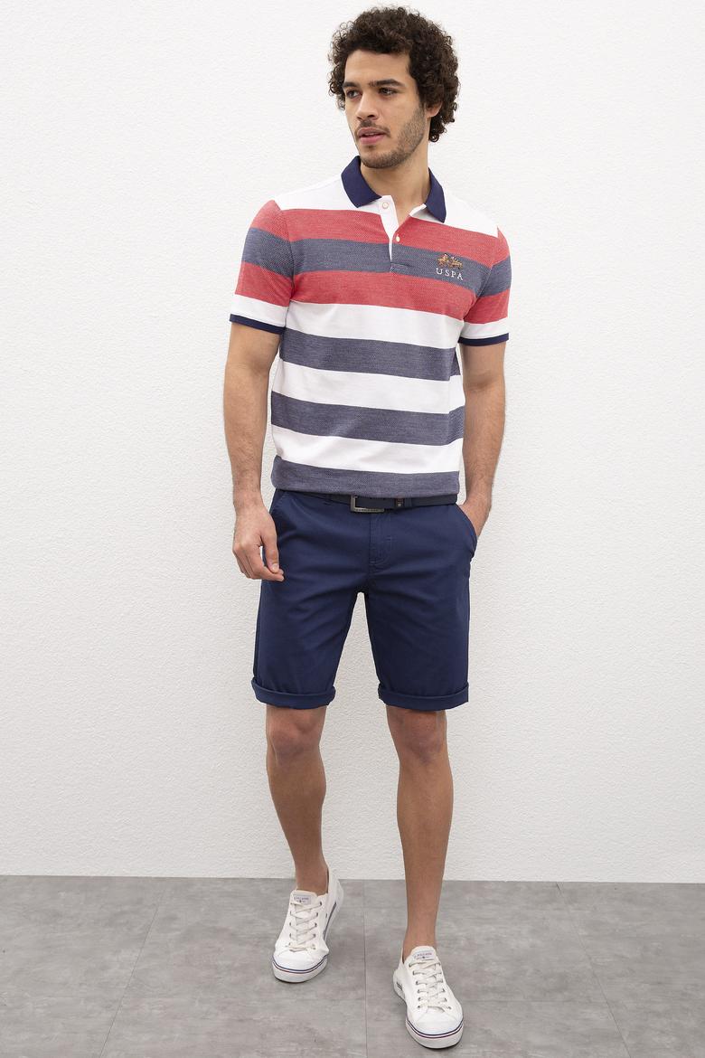 Erkek Lacivert Bermuda Şort