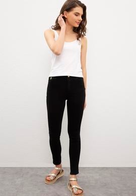 Kadın Siyah Jean Pantolon - 50222941001