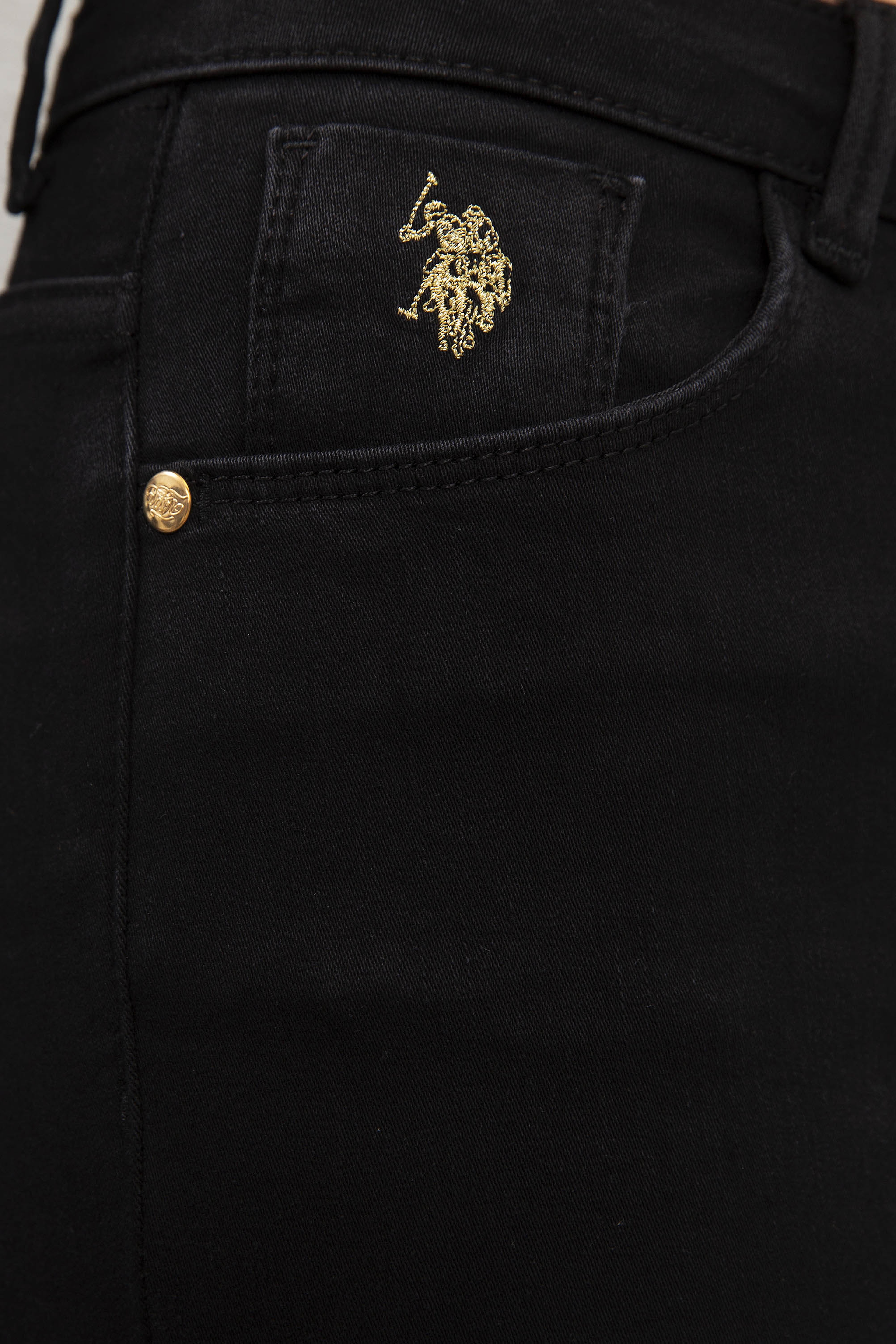 Kadın Siyah Jean Pantolon - Image 4