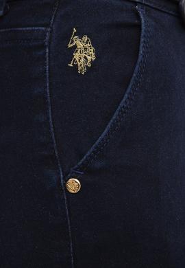 Kadın Mavi Denim Bermuda - 50206228001