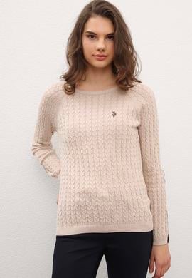 Kadın Bej Kazak - 50206824015