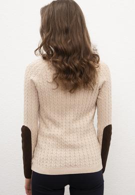 Kadın Bej Kazak - 50206824015