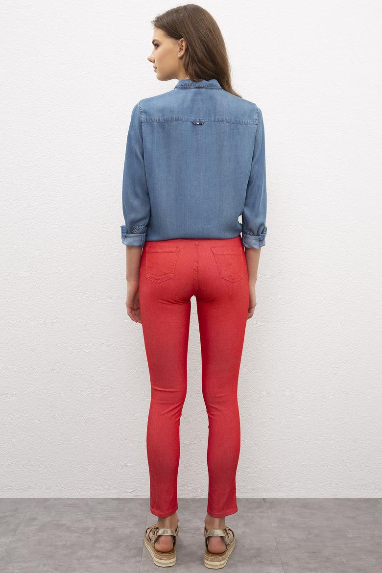 Kadın Kırmızı Pantolon - 50202690092
