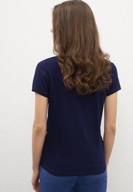 Kadın Lacivert T-Shirt - 50216135008