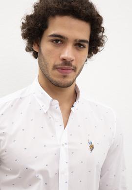 Erkek Mavi Gömlek Uzunkol - 50218629003