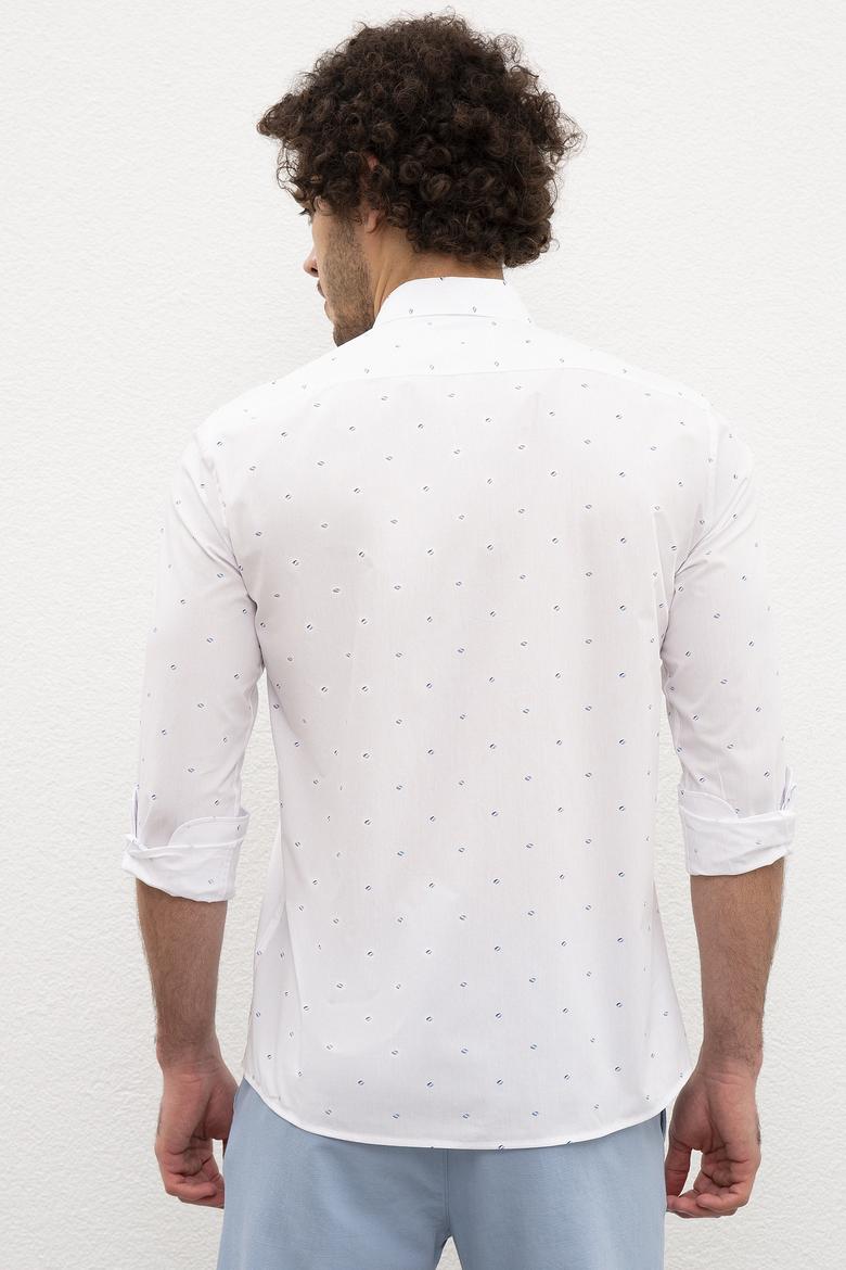 Erkek Mavi Gömlek Uzunkol - 50218629003