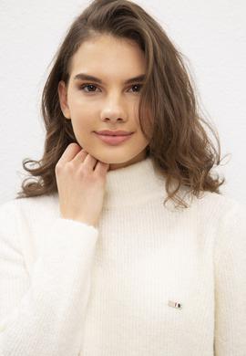 Kadın Beyaz Kazak - 50206775032