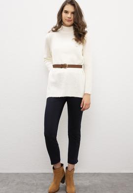 Kadın Beyaz Kazak - 50206775032