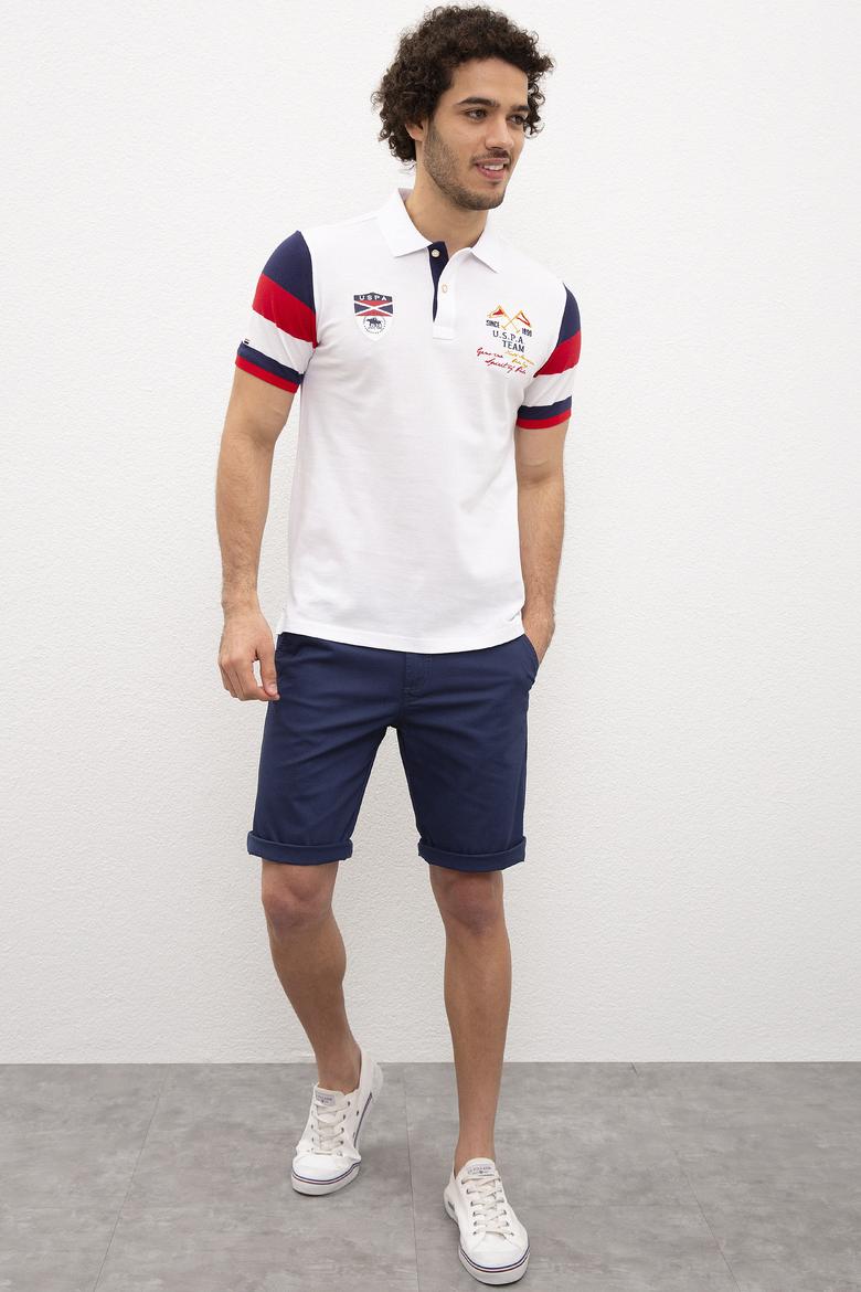 Erkek Beyaz Polo Yaka T-Shirt - 50199784001