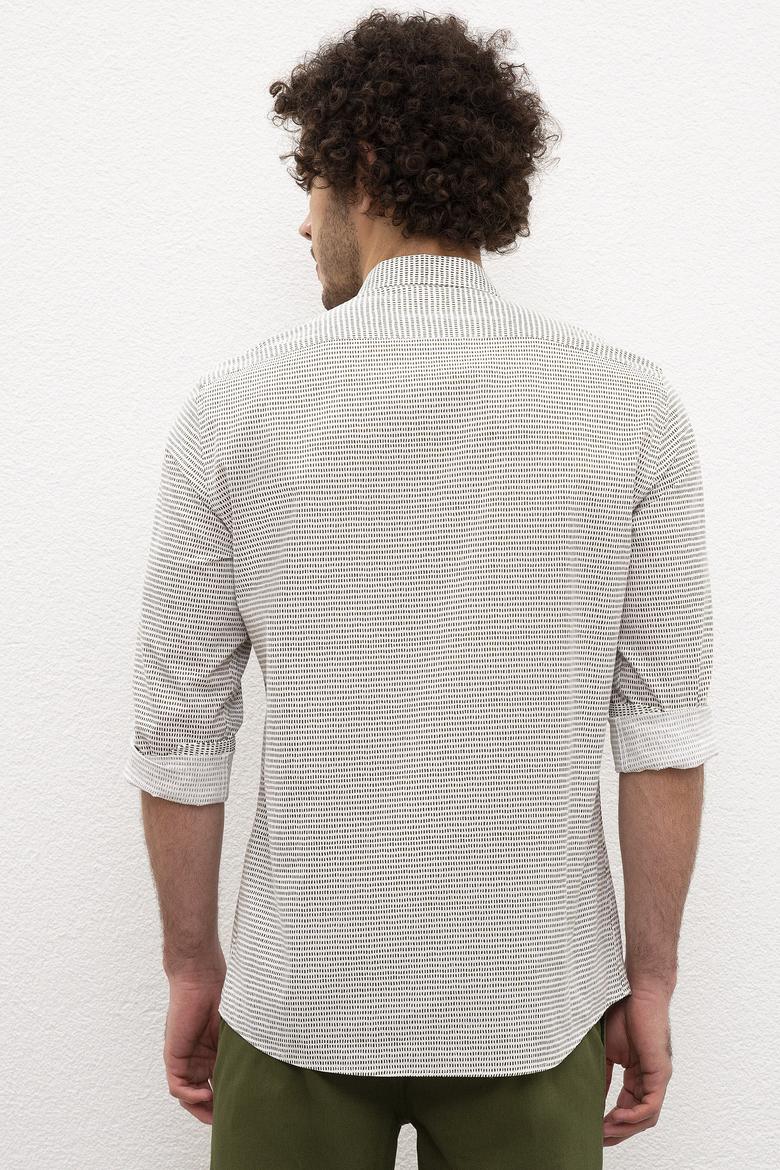 Erkek Yeşil Gömlek Uzunkol - 50221303002